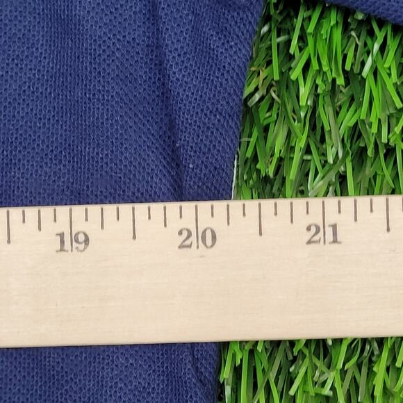 Vintage 80s Texas Tech University Polo Shirt S/M 20x25 Blue - Picture 5 of 13